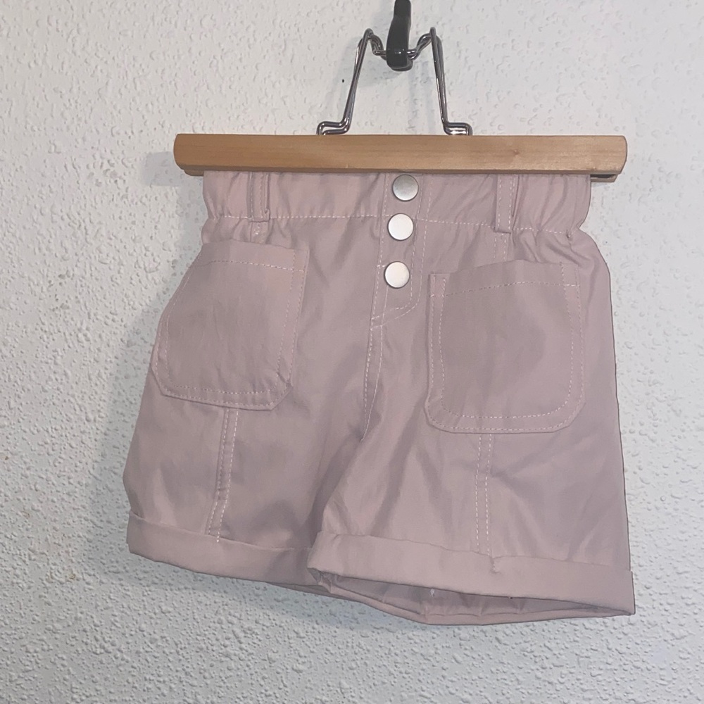 Girls Light Pink Shorts